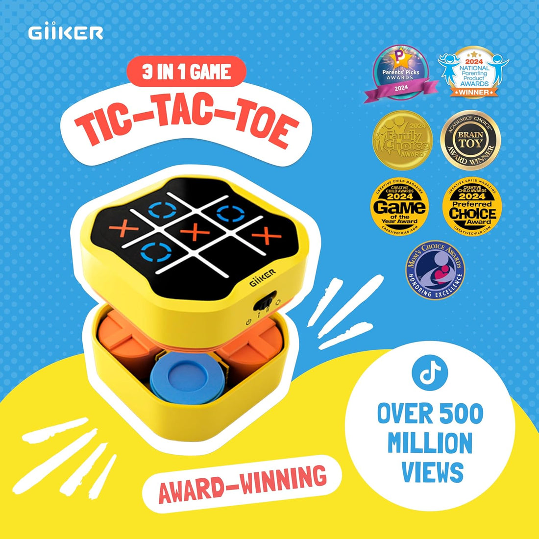 Giiker Tic Tac Toe Game – Reviewed by India’s Youngest Influencers, Viaan & Tivaan